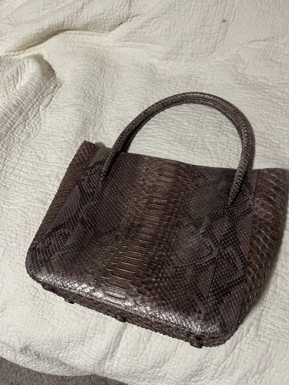 Nancy Gonzalez Python Handbag - Picture 3 of 11